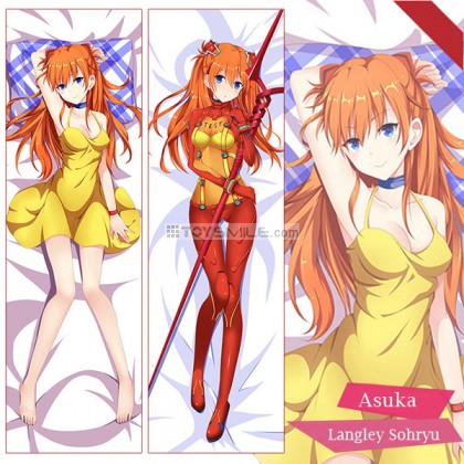 ปลอกหมอนข้าง Asuka Langley Sohryu