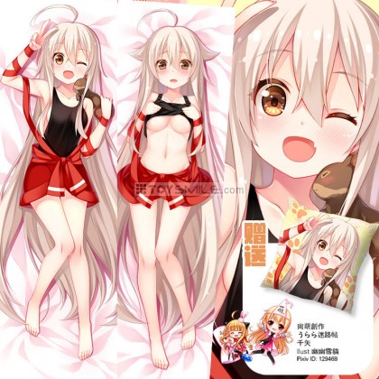 ปลอกหมอนข้างอนิเมะ Chiya --  Urara Meirochou