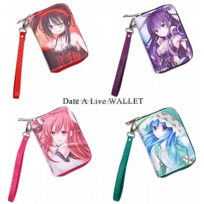 กระเป๋าสตางค์แบบซิป Date A Live (มี4แบบ)