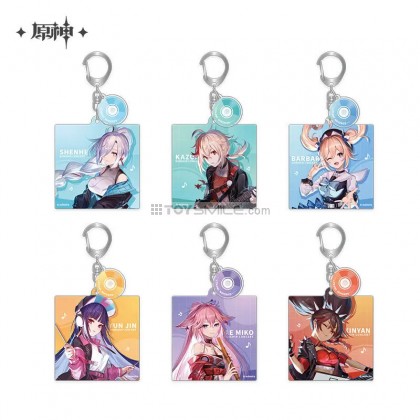 Genshin Concert 2022 Melodies of an Endless Journey Keychain