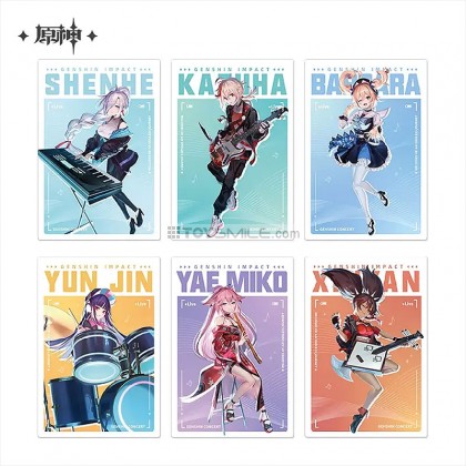 Genshin Concert 2022 Melodies of an Endless Journey Postcards