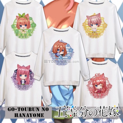 เสื้อ Go-Toubun no Hanayome (มี5แบบ)