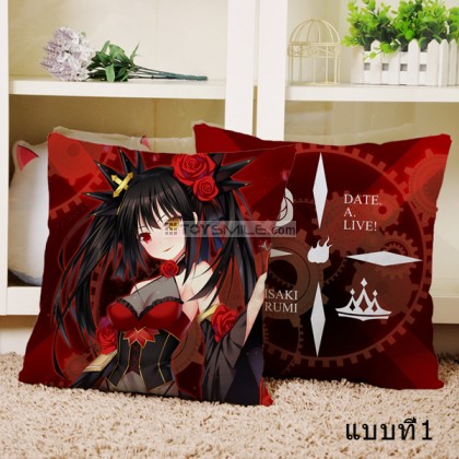 หมอน Kurumi (40x40) แบบที่6 (มี2แบบ) 