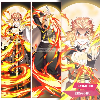 ปลอกหมอนข้าง Kyojuro Rengoku