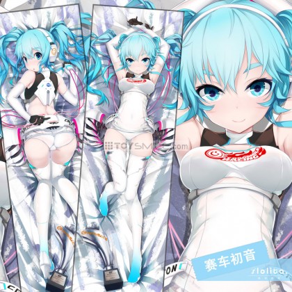 ปลอกหมอนข้าง Miku Racing (160x50cm)