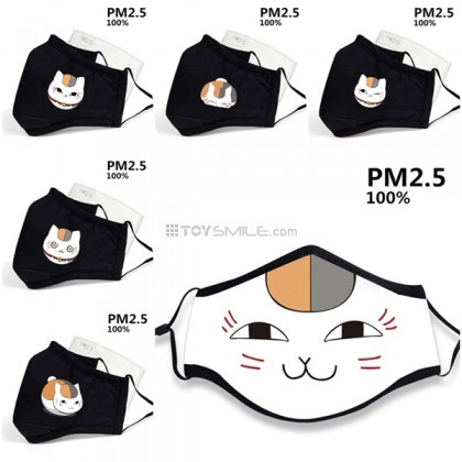 Set หน้ากาก Nyanko Sensei (มี6แบบ) + แผ่นกรอง 2 ชิ้น 