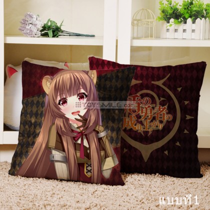 หมอน Raphtalia (40x40) (มี2แบบ)