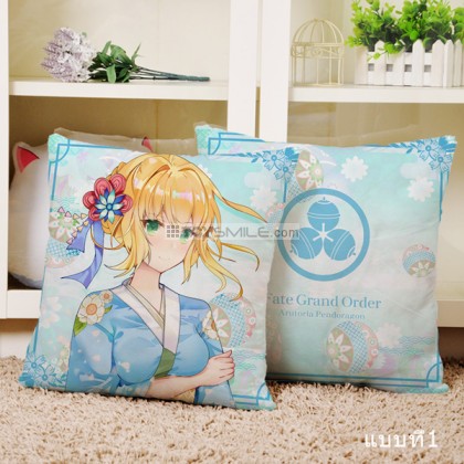 หมอน Saber Artoria Pendragon (40x40) (มี2แบบ) 