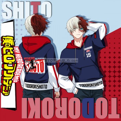 Shoto Todoroki Hoodie (แบบที่2)