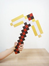 Gold Pickaxe Minecraft Game