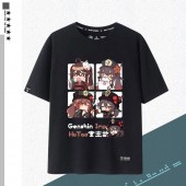 (พร้อมส่ง) เสื้อยืด Hu Tao