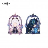 Iktomi Spiritseeking Scrolls Glitter Badge