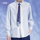 เสื้อเชิ๊ต Kamisato Ayato (แถมฟรีAcrylic Keychain Kamisato Ayato)