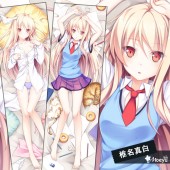 ปลอกหมอนข้าง Mashiro Shiina -- Sakurasou no pet na kanojo ซากุระโซว หอพักสร้างฝัน