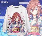 เสื้อ Miku Nakano (มี3แบบ)