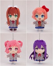  Plushie Keychain Monika/Sayori/Natsuki/Yuri