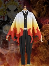 Set Cosplay Rengoku Kyojuro (ครบชุด)