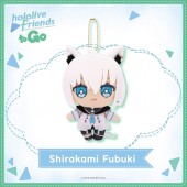 (พร้อมส่ง) พวงกุญแจตุ๊กตา Shirakami Fubuki