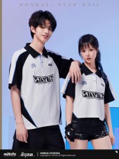 เสื้อคอปก Silver Wolf 