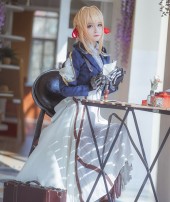 Set Cosplay Violet Evergarden (ครบชุด)