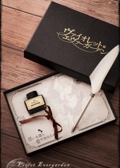 Violet Evergarden Feather Dip Pen Boxset