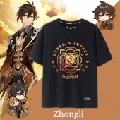 เสื้อยืด Zhongli (มี5แบบ/2สี)