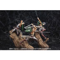 Set 3 ARTFX J Attack on Titan  Renewal Package ver.