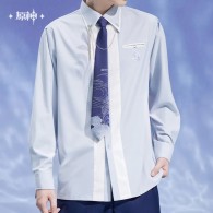 เสื้อเชิ๊ต Kamisato Ayato (แถมฟรีAcrylic Keychain Kamisato Ayato)