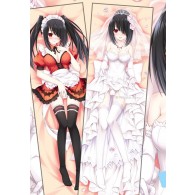 ปลอกหมอนข้างอนิเมะ Kurumi ชุดเมด+ชุดแต่งงาน (แบบที่4)