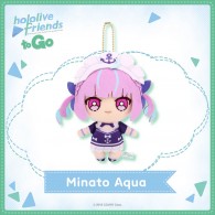 (พร้อมส่ง) พวงกุญแจตุ๊กตา Minato Aqua