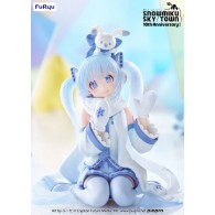 Noodle Stopper Figure Snow Miku & Rabbit Yukine Sky Town 10th anniversary