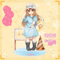 Platelet acrylic character stand