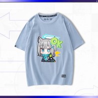 (พร้อมส่ง) เสื้อยืด Sunaookami Shiroko