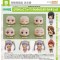 SALE!! Nendoroid More: Face Swap Non Non Biyori Nonstop