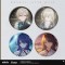 Setเข็มกลัด The Memories We Share Lenticular