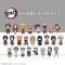 Sitting Kimetsu-no-Yaiba [Set of 25 Pcs] ของแถม(อิโนะสุเกะถอดหัวหมาป่า)