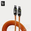 Spring Fast Charging Data Cable