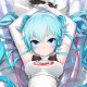 ปลอกหมอนข้าง Miku Racing (160x50cm)